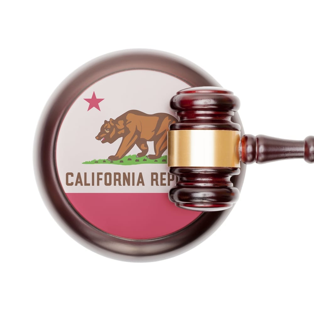 California law gavel